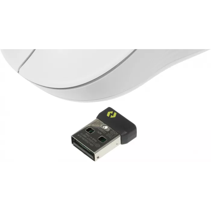 Мышь Logitech M750 белый оптическая 4000dpi беспров. BT/Radio USB 5but (910-006271)