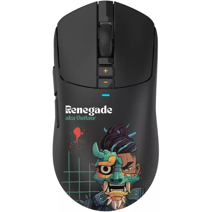 Мышь A4Tech Bloody R72 Ultra Duo Renegade черный оптическая 20000dpi беспров. USB/USB-C 7but