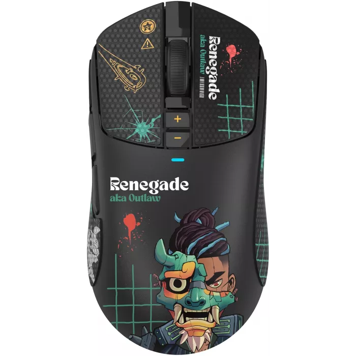 Мышь A4Tech Bloody R72 Ultra Duo Renegade черный оптическая 20000dpi беспров. USB/USB-C 7but