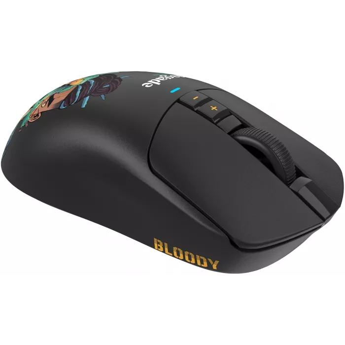Мышь A4Tech Bloody R72 Ultra Duo Renegade черный оптическая 20000dpi беспров. USB/USB-C 7but