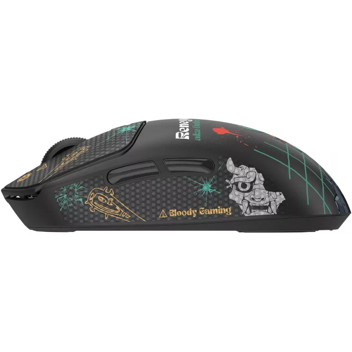 Мышь A4Tech Bloody R72 Ultra Duo Renegade черный оптическая 20000dpi беспров. USB/USB-C 7but