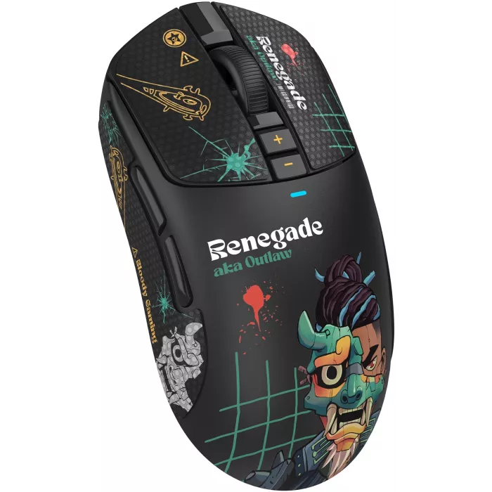 Мышь A4Tech Bloody R72 Ultra Duo Renegade черный оптическая 20000dpi беспров. USB/USB-C 7but
