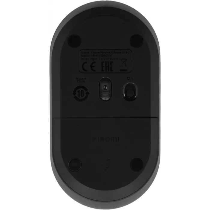 Мышь Xiaomi Wireless Mouse Lite 2 черный оптическая 1000dpi беспров. USB для ноутбука 2but (BHR8916GL)