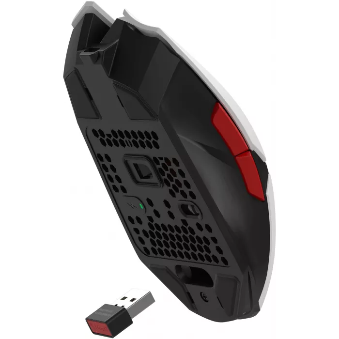 Мышь A4Tech Bloody R36 Ultra белый/черный/красный оптическая 12000dpi беспров. USB 7but (R36 ULTRA NARAKA USB)