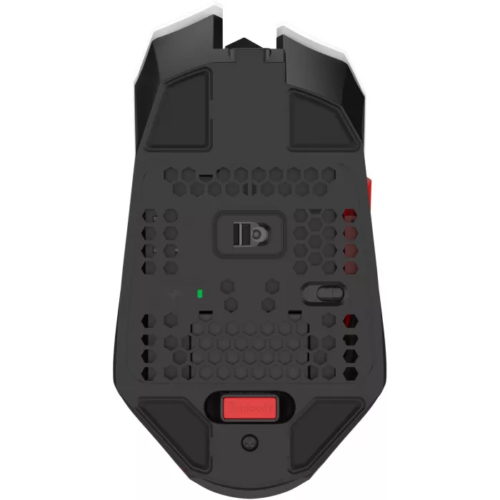 Мышь A4Tech Bloody R36 Ultra белый/черный/красный оптическая 12000dpi беспров. USB 7but (R36 ULTRA NARAKA USB)
