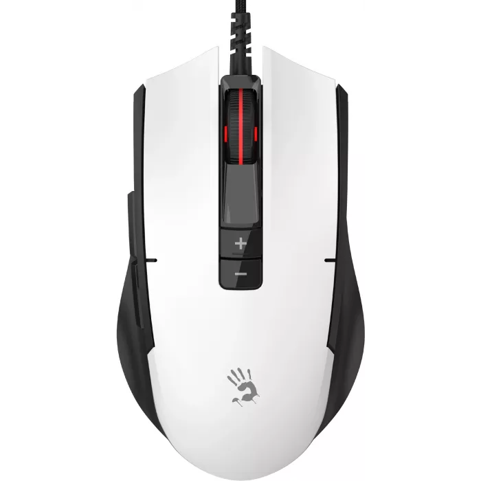 Мышь A4Tech Bloody ES8 белый оптическая 6000dpi USB 7but (ES8 PANDA WHITE)