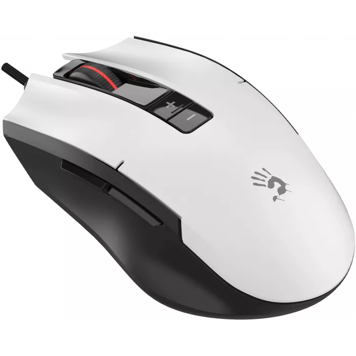 Мышь A4Tech Bloody ES8 белый оптическая 6000dpi USB 7but (ES8 PANDA WHITE)