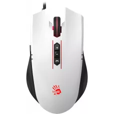 Мышь A4Tech Bloody ES7 белый оптическая 6000dpi USB 8but (ES7 PANDA WHITE)