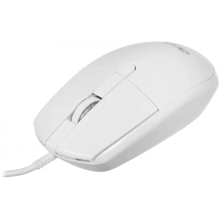 Мышь Acer OMW401 белый оптическая 2000dpi USB 4but (ZL.MCEEE.030)