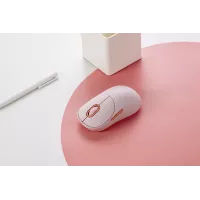 Мышь Xiaomi Wireless Mouse 3 розовый оптическая 1200dpi silent беспров. BT/Radio USB для ноутбука 4but (BHR8911GL)