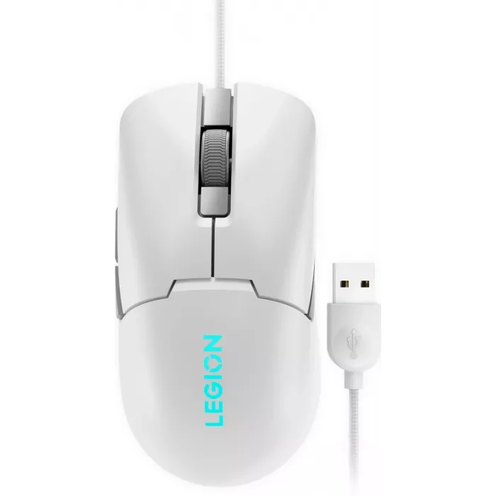 Мышь Lenovo Legion M300s RGB Gaming белый оптическая 8000dpi USB 5but (GY51H47351)
