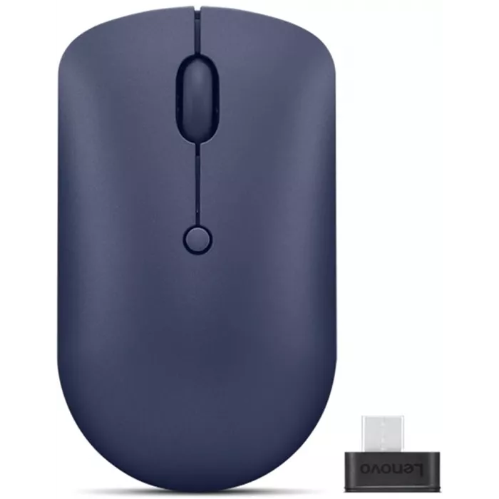 Мышь Lenovo 540 USB-C Wireless Compact темно-синий оптическая 2400dpi беспров. USB-C для ноутбука 3but (GY51D20871)