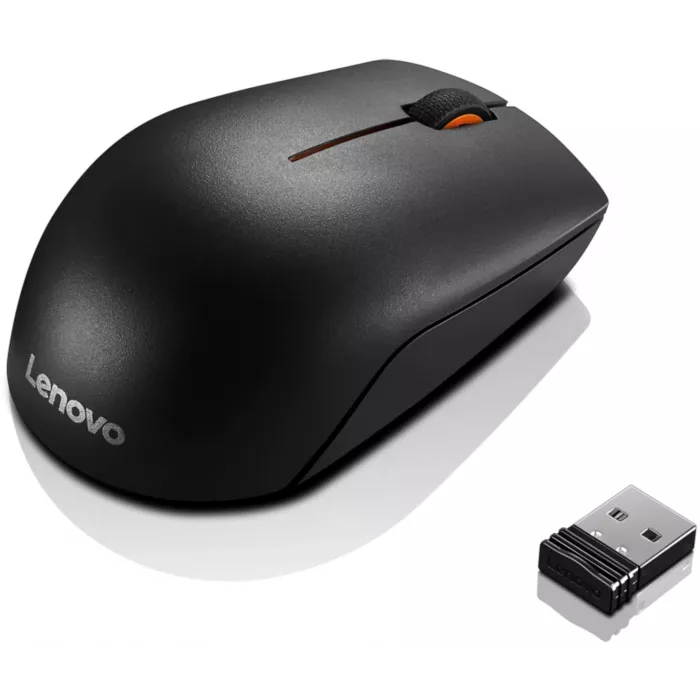 Мышь Lenovo 300 Wireless Compact черный оптическая 1000dpi беспров. USB 2but (GX30K79401)