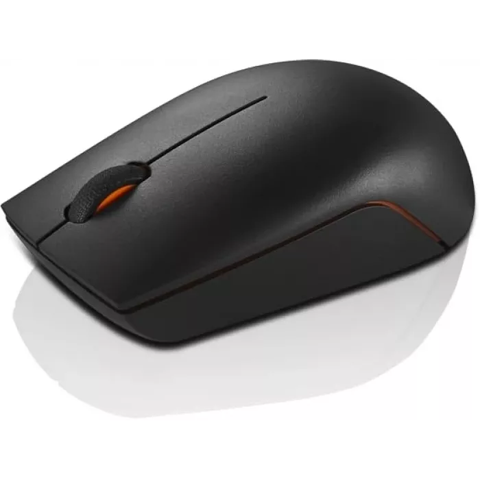 Мышь Lenovo 300 Wireless Compact черный оптическая 1000dpi беспров. USB 2but (GX30K79401)