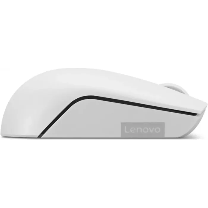 Мышь Lenovo 300 Wireless Compact светло-серый оптическая 1000dpi беспров. USB 2but (GY51L15677)