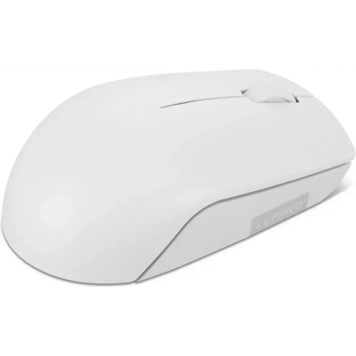 Мышь Lenovo 300 Wireless Compact светло-серый оптическая 1000dpi беспров. USB 2but (GY51L15677)