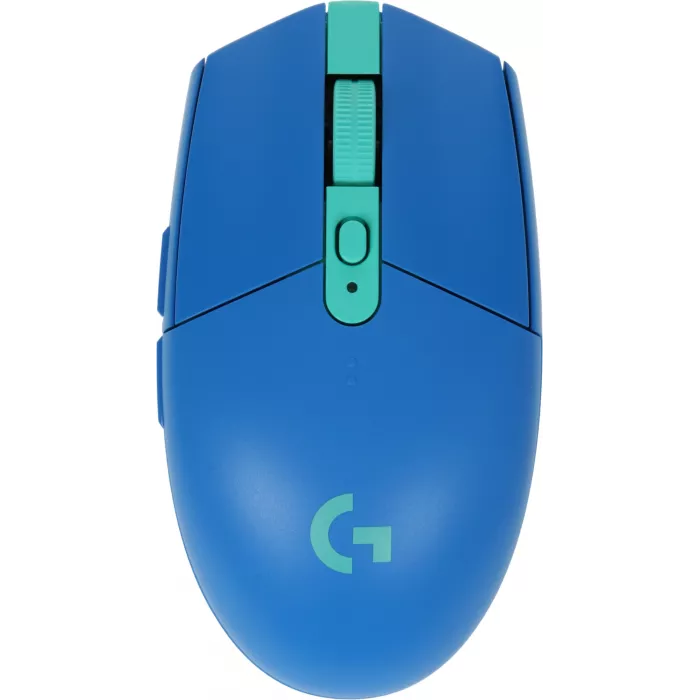 Мышь Logitech G304 Lightspeed синий оптическая 12000dpi беспров. USB 5but (910-006018)