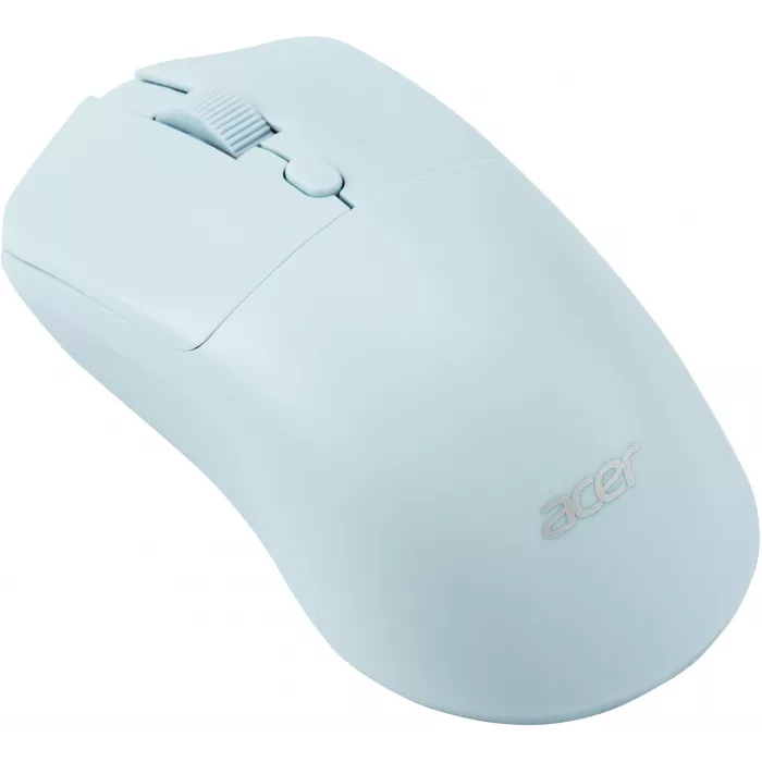 Мышь Acer OMR501 голубой оптическая 1600dpi silent беспров. USB 4but (ZL.MCE11.019)