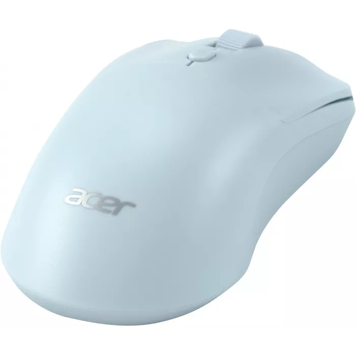 Мышь Acer OMR501 голубой оптическая 1600dpi silent беспров. USB 4but (ZL.MCE11.019)