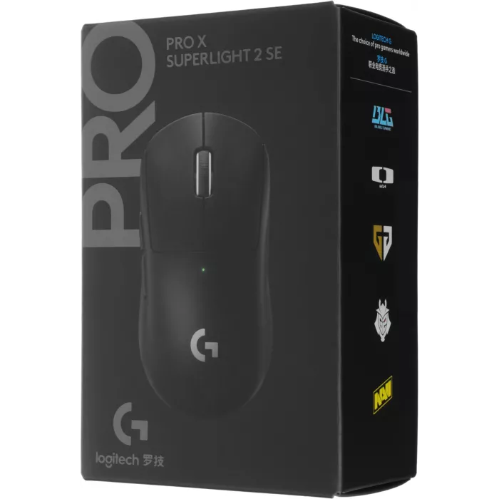 Мышь Logitech G PRO X SUPERLIGHT 2 SE черный оптическая 44000dpi беспров. USB-C 4but (910-007477)