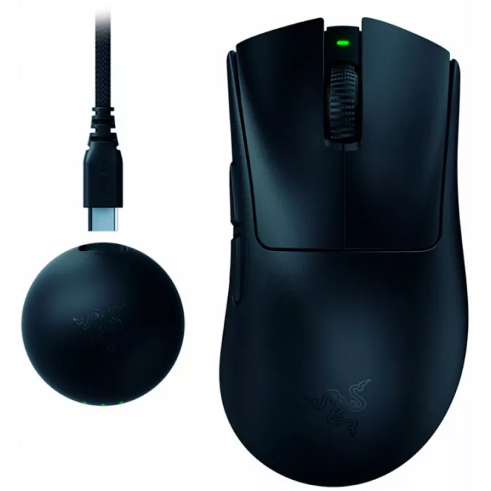 Мышь Razer DeathAdder V4 Pro черный оптическая 45000dpi беспров. USB 5but (RZ01-05330100-R3G1)