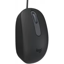 Мышь Logitech M86 черный оптическая 8000dpi USB для ноутбука 2but (910-007661)