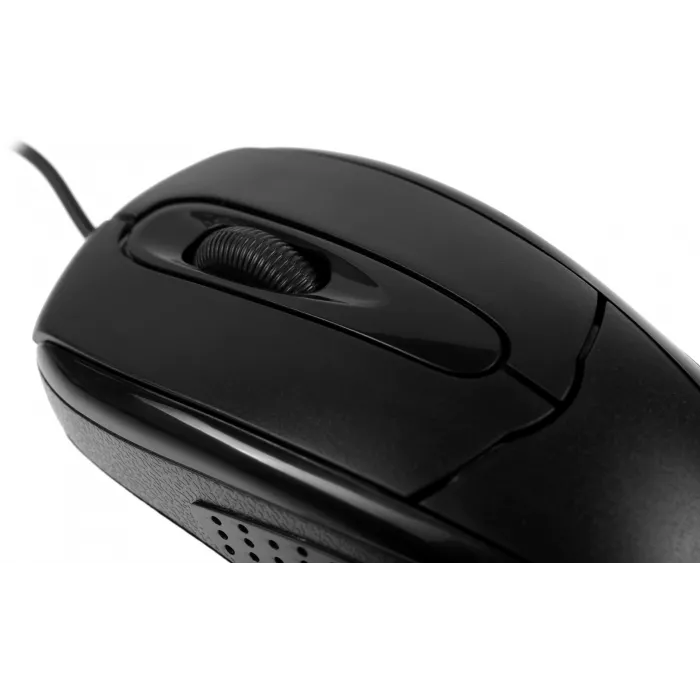 Мышь Оклик 305M черный оптическая 1000dpi USB 3but (412850)