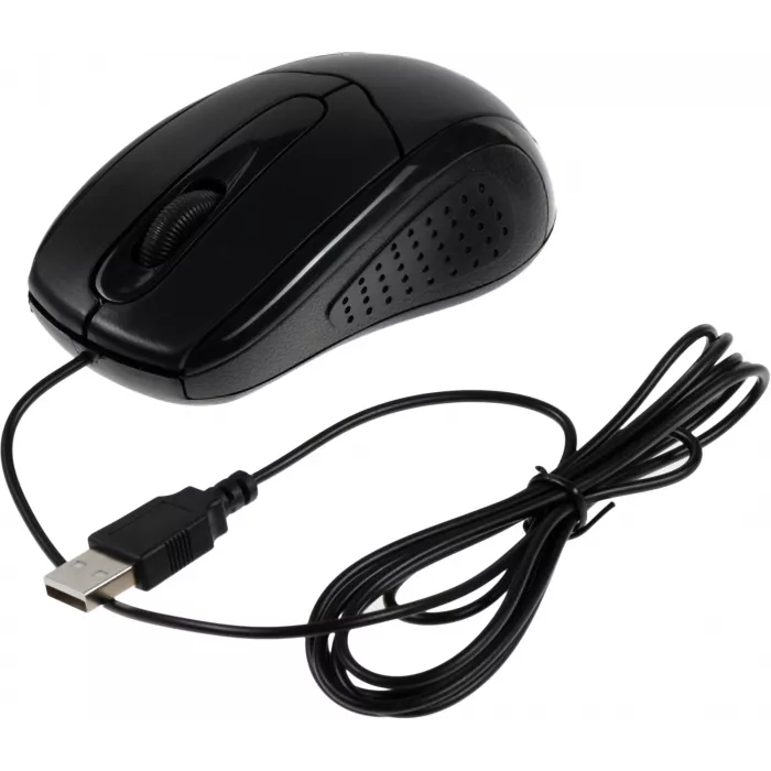 Мышь Оклик 305M черный оптическая 1000dpi USB 3but (412850)