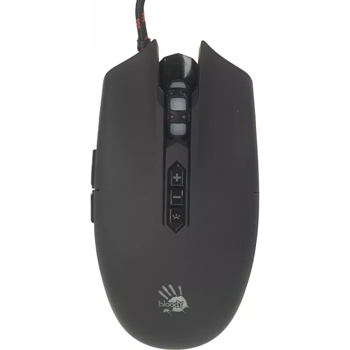 Мышь A4Tech Bloody Q80 черный оптическая 6200dpi USB 8but (Q80 BLACK)