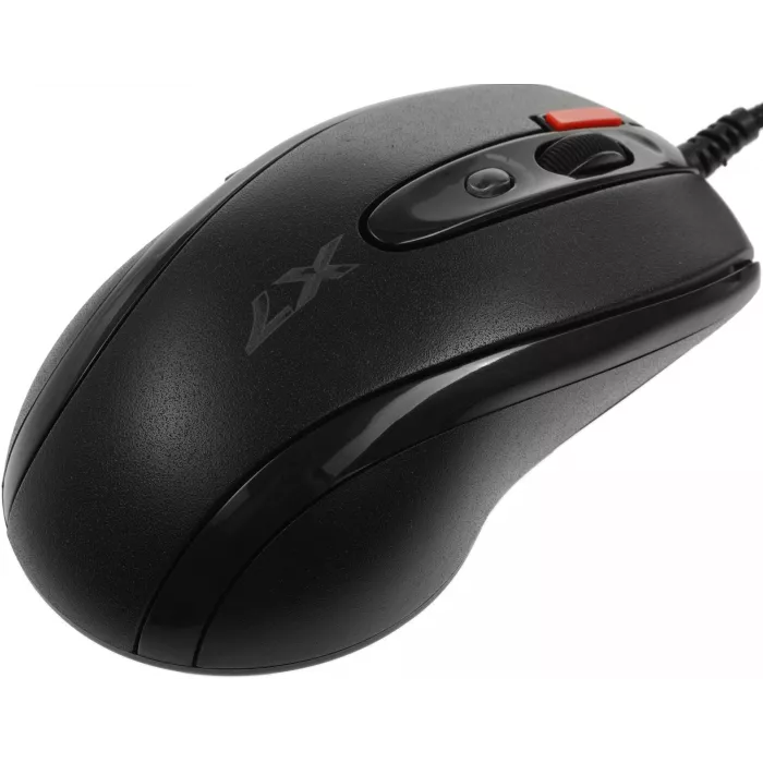 Мышь A4Tech X-7120 черный оптическая 2000dpi USB 7but (X-710BK+X7-200MP)