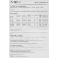 Мышь A4Tech V-Track Padless OP-550NU черный оптическая 1200dpi USB 3but