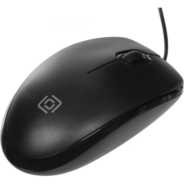 Мышь Оклик 195M for business черный оптическая 1200dpi USB 3but (M218 Black)