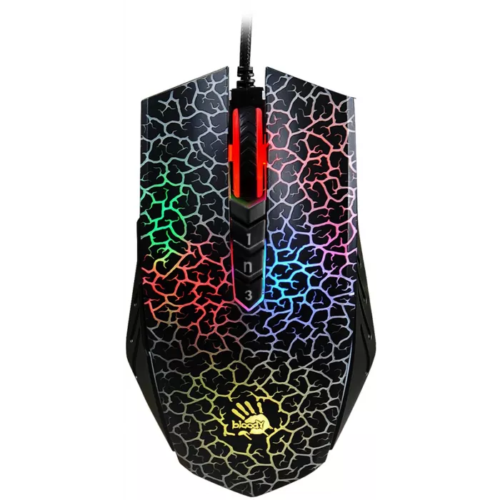 Мышь A4Tech Bloody A7 черный оптическая 6200dpi USB 8but