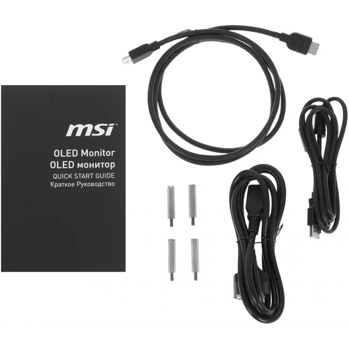 Монитор MSI 49" MPG 491CQP QD-OLED черный QD OLED LED 32:9 HDMI матовая HAS Piv 250cd 178гр/178гр 5120x1440 144Hz DP USB 10.3кг