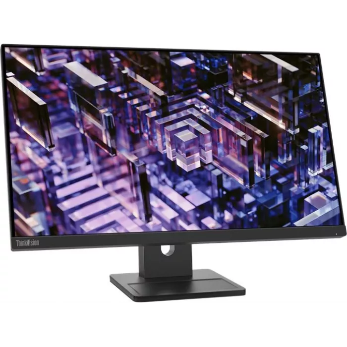 Монитор Lenovo 23.8" ThinkVision E24q-30 черный IPS LED 4ms 16:9 HDMI M/M матовая HAS Piv 1300:1 300cd 178гр/178гр 2560x1440 100Hz DP 2K 5.05кг