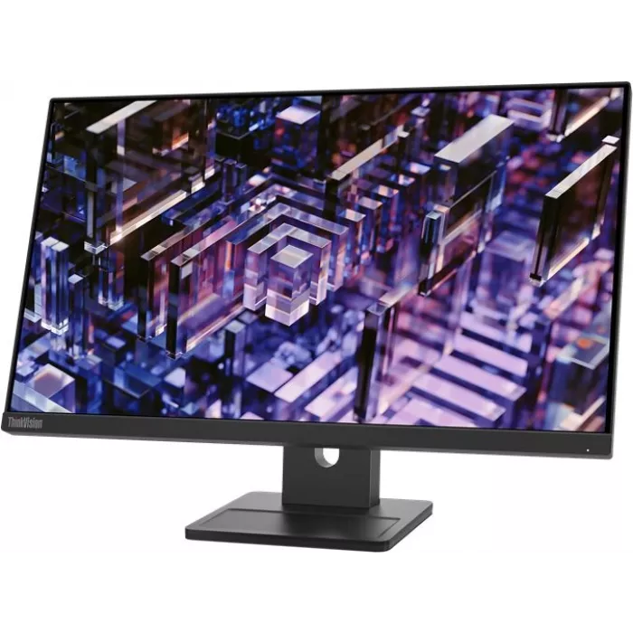 Монитор Lenovo 23.8" ThinkVision E24q-30 черный IPS LED 4ms 16:9 HDMI M/M матовая HAS Piv 1300:1 300cd 178гр/178гр 2560x1440 100Hz DP 2K 5.05кг