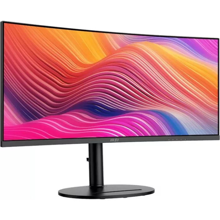 Монитор MSI 34" Modern MD342CQP черный VA LED 21:9 HDMI M/M матовая HAS Piv 3500:1 300cd 178гр/178гр 3440x1440 120Hz DP UW USB 8.05кг