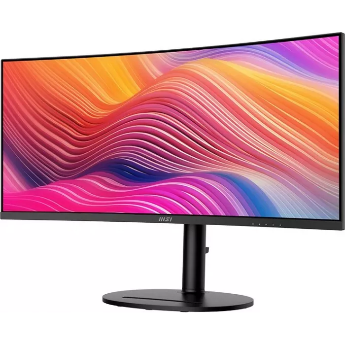 Монитор MSI 34" Modern MD342CQP черный VA LED 21:9 HDMI M/M матовая HAS Piv 3500:1 300cd 178гр/178гр 3440x1440 120Hz DP UW USB 8.05кг