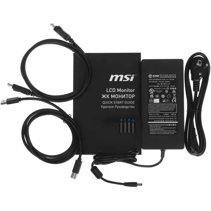 Монитор MSI 34" Modern MD342CQP черный VA LED 21:9 HDMI M/M матовая HAS Piv 3500:1 300cd 178гр/178гр 3440x1440 120Hz DP UW USB 8.05кг