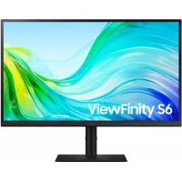 Монитор Samsung 27" S27F610EAIXCI черный IPS LED 16:9 HDMI матовая HAS Piv 1000:1 300cd 178гр/178гр 2560x1440 100Hz DP 2K 5.4кг