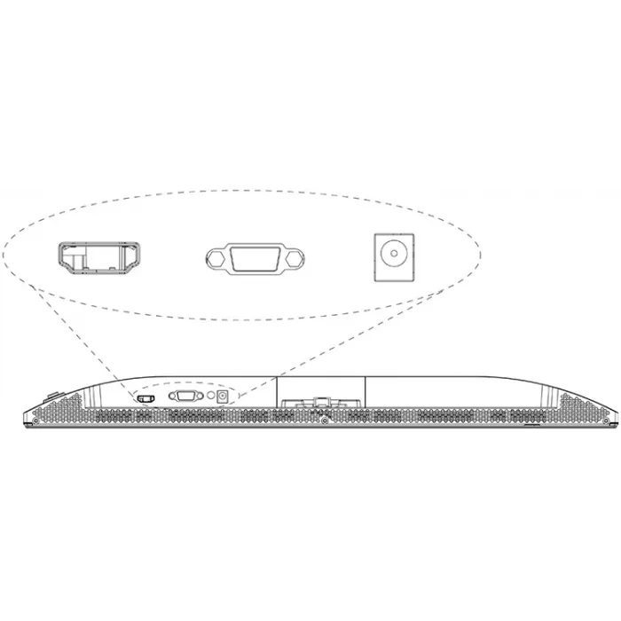 Монитор Dahua 27" DHI-LM27-A221Y черный IPS LED 16:9 HDMI матовая 1200:1 250cd 178гр/178гр 1920x1080 120Hz VGA FHD 3.4кг