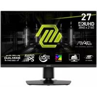 Монитор MSI 27" Mag 272URDF E16 черный IPS LED 16:9 HDMI матовая HAS Piv 1000:1 400cd 178гр/178гр 3840x2160 160Hz DP 4K USB 7.4кг