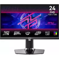 Монитор MSI 24.5" MPG 242R X60N черный TN LED 16:9 HDMI матовая HAS Piv 350cd 178гр/178гр 1920x1080 600Hz FreeSync Premium DP FHD USB 6.9кг
