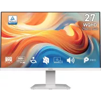 Монитор MSI 27" Pro MP273QW E14 белый IPS LED 16:9 HDMI M/M матовая 300cd 178гр/178гр 2560x1440 144Hz DP Quad HD 2K (1440p) 4.5кг