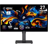 Монитор MSI 26.5" Max 271QPX14G черный QD OLED LED 16:9 HDMI M/M матовая HAS Piv 1500000:1 250cd 178гр/178гр 2650x1440 144Hz FreeSync Premium Pro DP WQ USB 8кг
