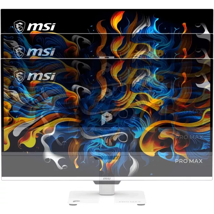 Монитор MSI 26.5" Max 271UPXW12G белый QD OLED LED 16:9 HDMI M/M матовая HAS Piv 250cd 178гр/178гр 3840x2160 120Hz FreeSync Premium Pro DP 4K USB 6.6кг