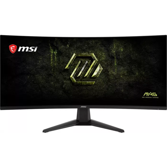 Монитор MSI 34" Mag 346CQDF E20 черный VA LED 21:9 HDMI матовая 300cd 178гр/178гр 3440x1440 200Hz DP 2K 6.37кг