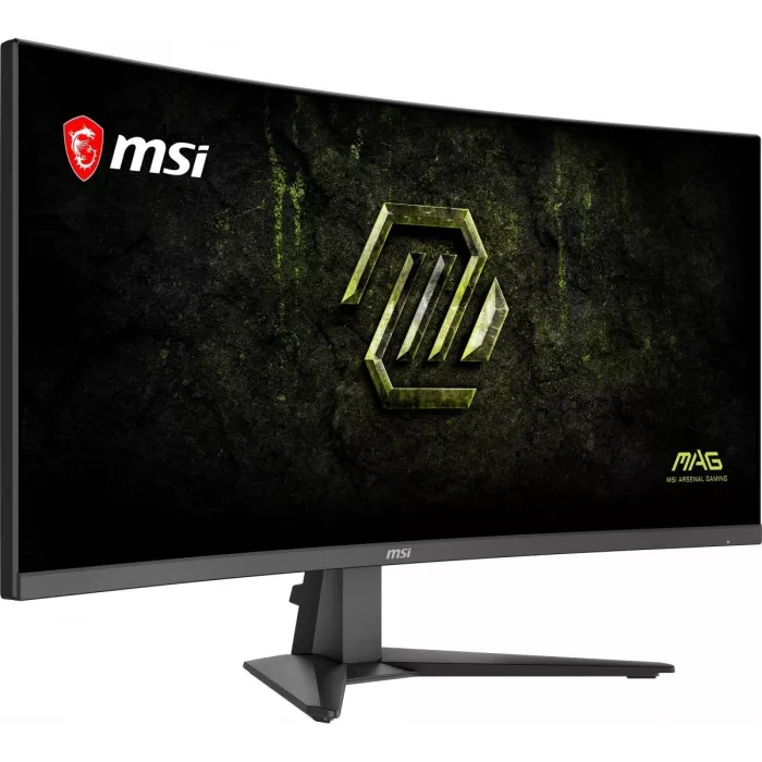 Монитор MSI 34" Mag 346CQDF E20 черный VA LED 21:9 HDMI матовая 300cd 178гр/178гр 3440x1440 200Hz DP 2K 6.37кг