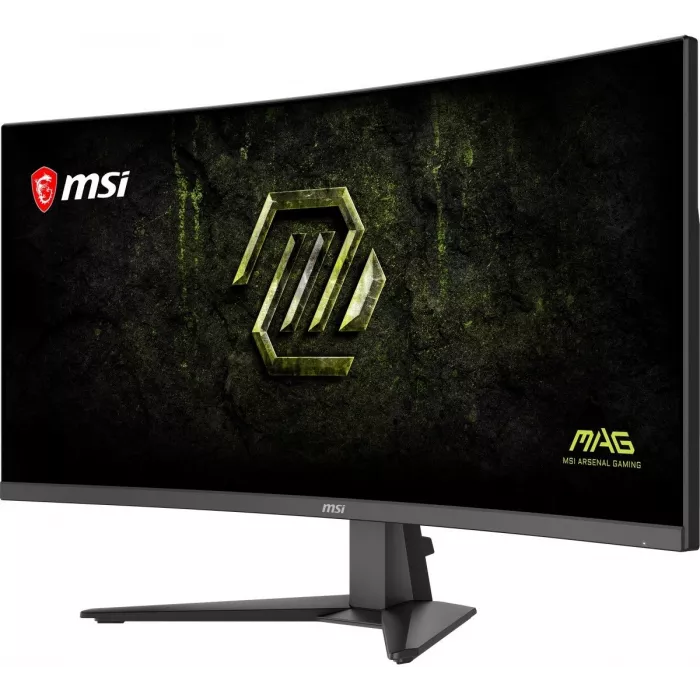 Монитор MSI 34" Mag 346CQDF E20 черный VA LED 21:9 HDMI матовая 300cd 178гр/178гр 3440x1440 200Hz DP 2K 6.37кг