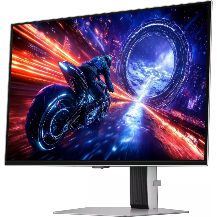 Монитор Samsung 27" Odyssey OLED G6 S27FG602SIXCI серебристый OLED LED 16:9 HDMI матовая HAS Piv 300cd 178гр/178гр 2560x1440 500Hz FreeSync Premium Pro DP 2K USB 6.9кг
